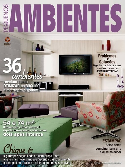 Title details for Pequenos Ambientes by Online Editora - Available